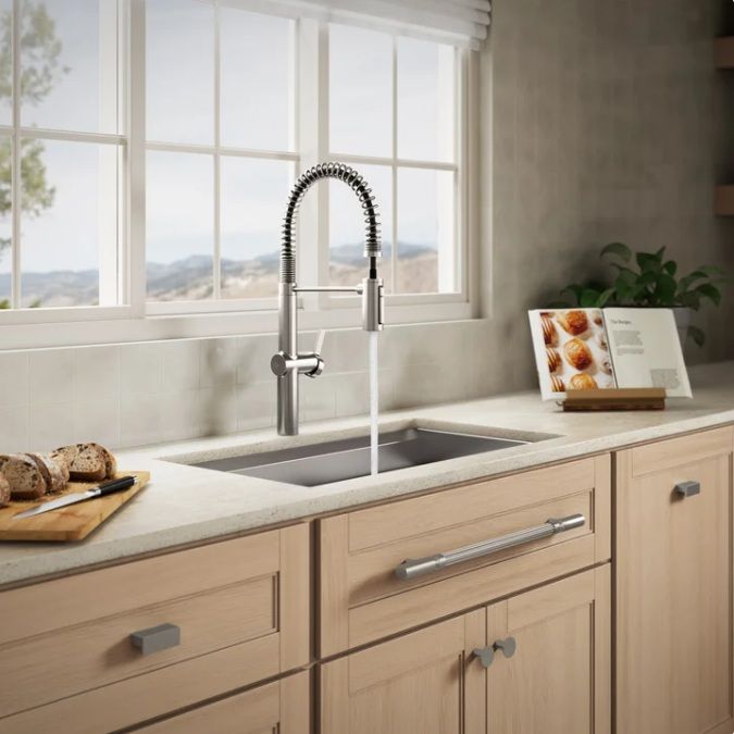 Kohler Haku Semi-professional Kitchen Sink Faucet, R38475 #104685