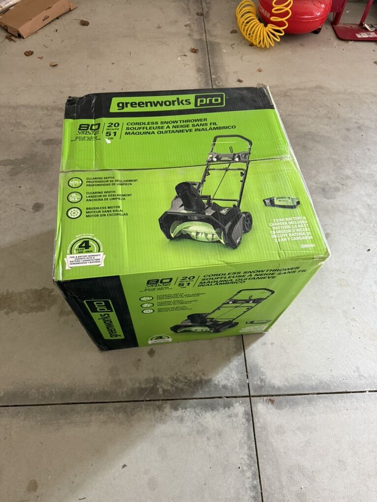 Greenworks Pro Snowblower