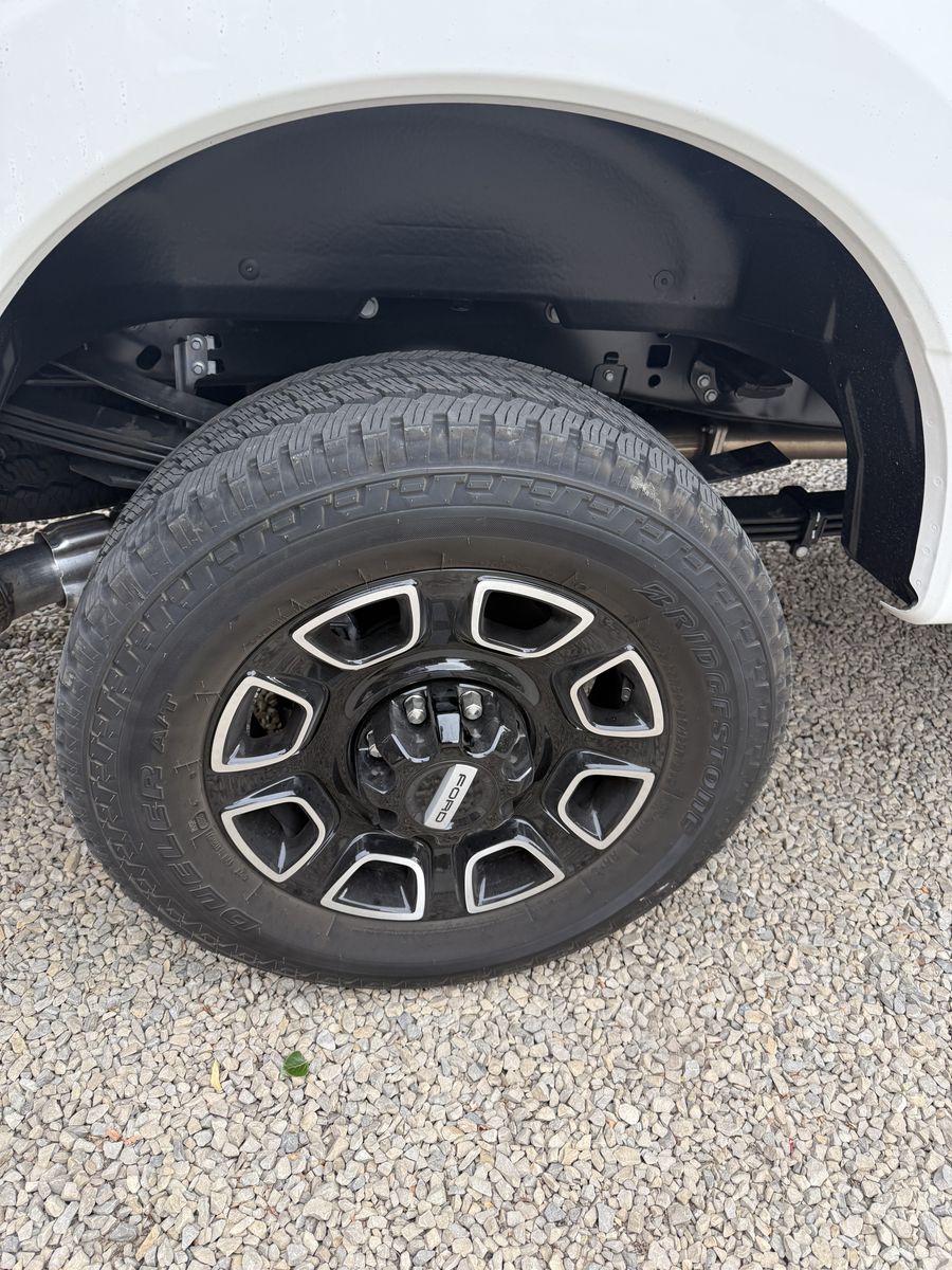2025 Ford F-250 platinum 20" OEM Wheels