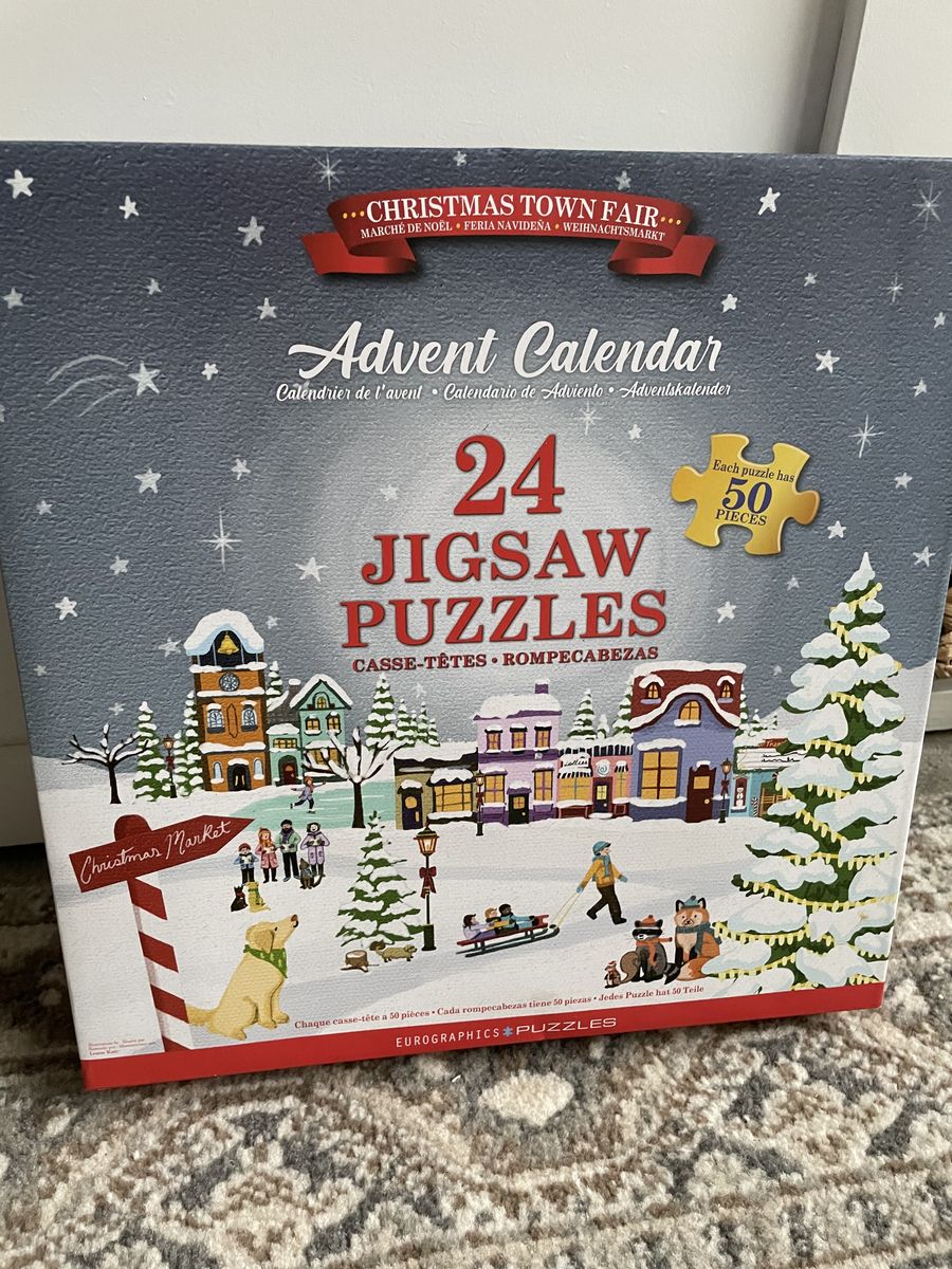 24 jigsaw puzzles advent calendar