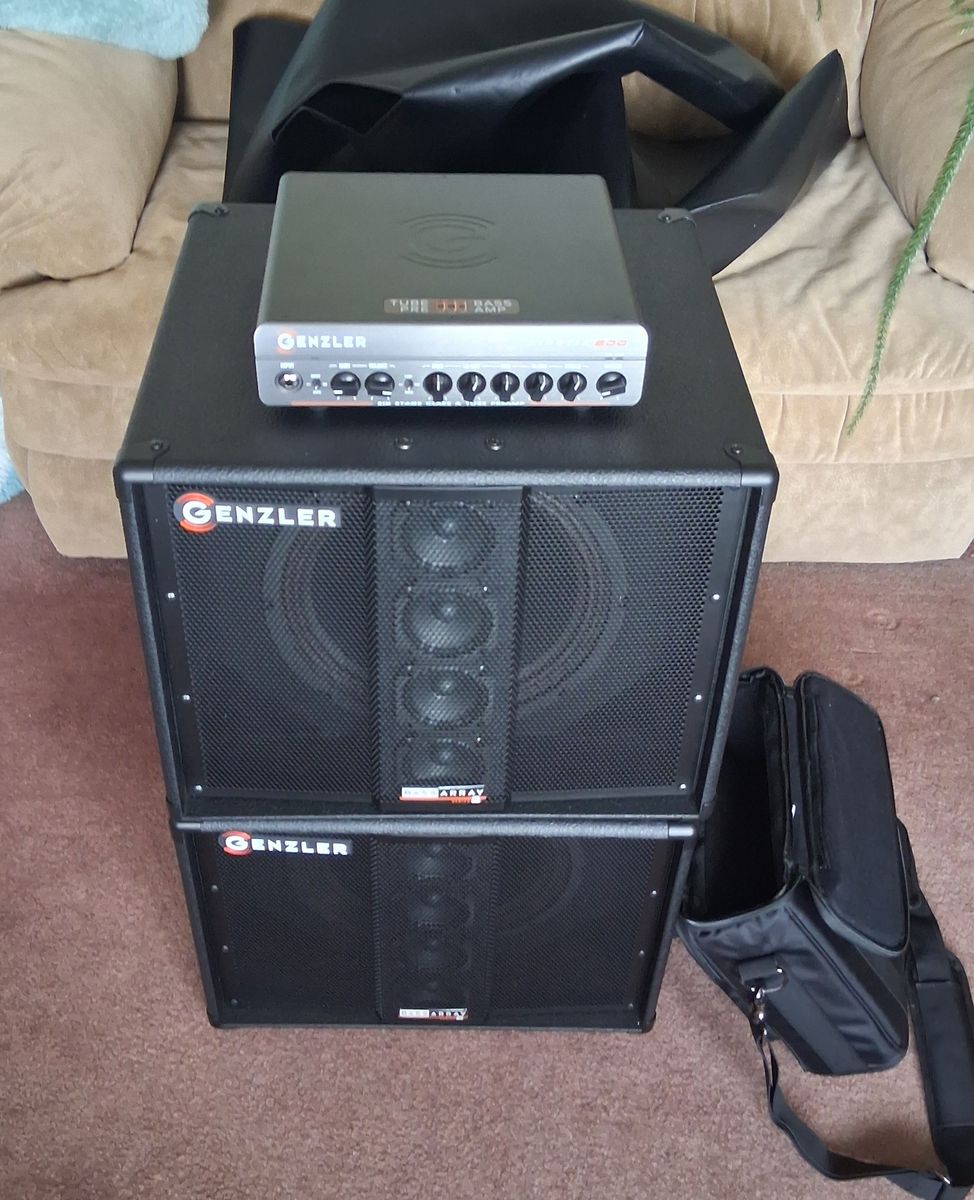 Genzler Bass Amp/Cab Rig