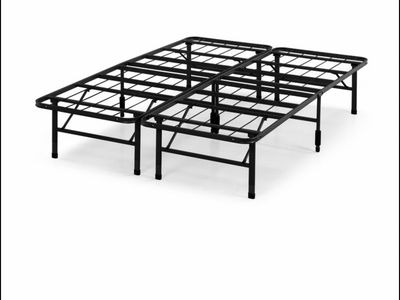 Zinus queen size foldable bed frame