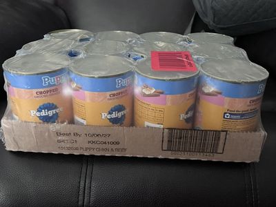 12PK Pedigree for Puppy Chicken and Beef