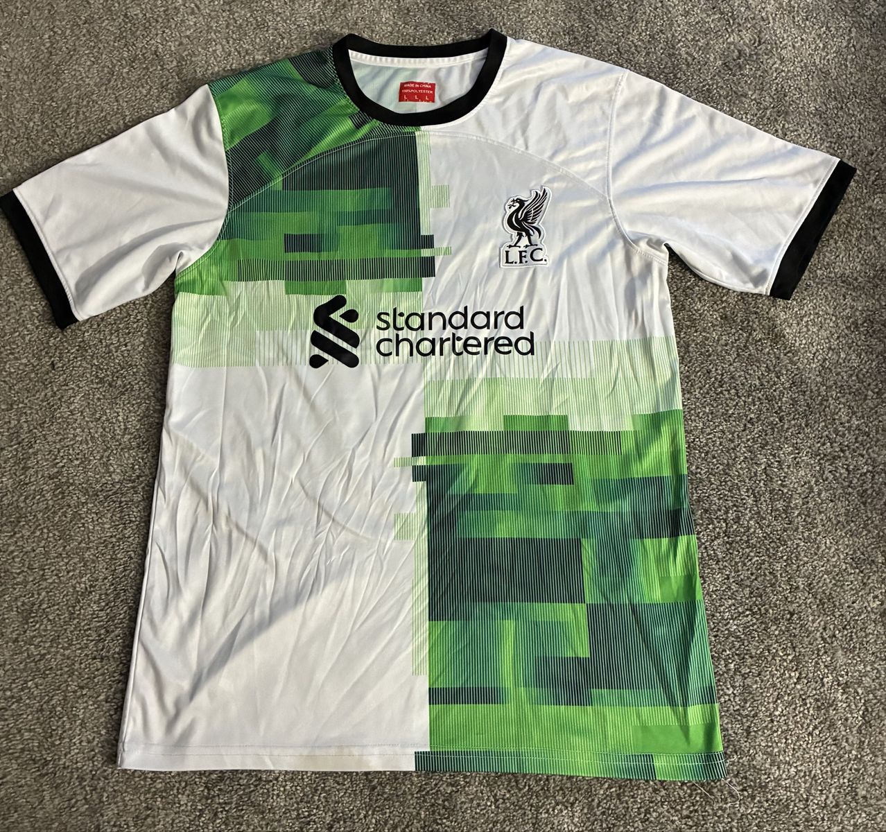 Liverpool F.C. 2023-24 Away Soccer Jersey Men’s Large
