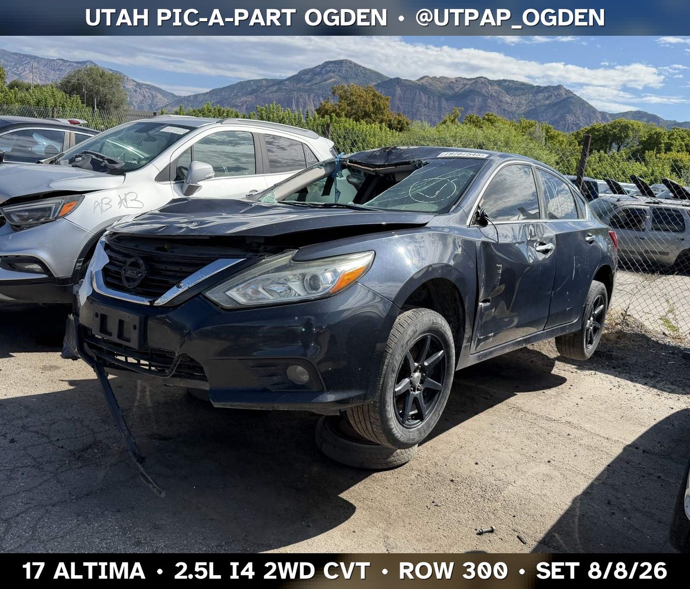 New Arrival - 2017 Nissan Altima Parts - UTPAP Ogden