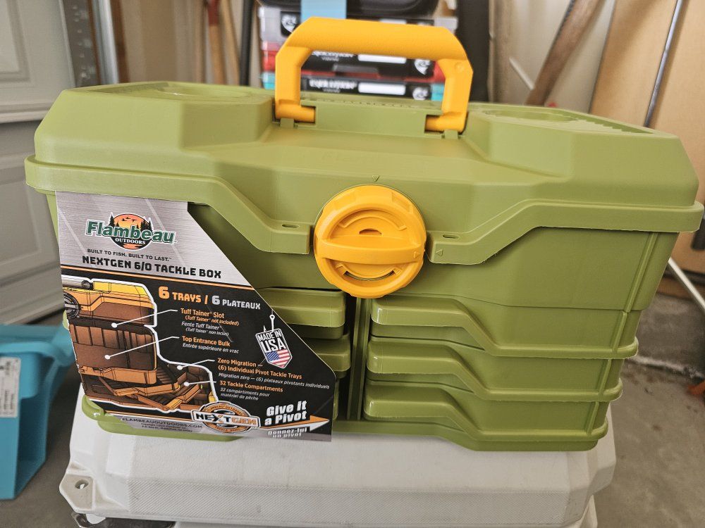 flambeau nextgen 6/0 fishing tackle box