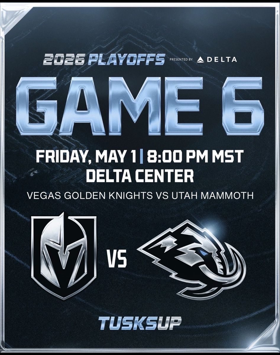 Utah Mammoth vs. Vegas - VIP Lower Bowl Options