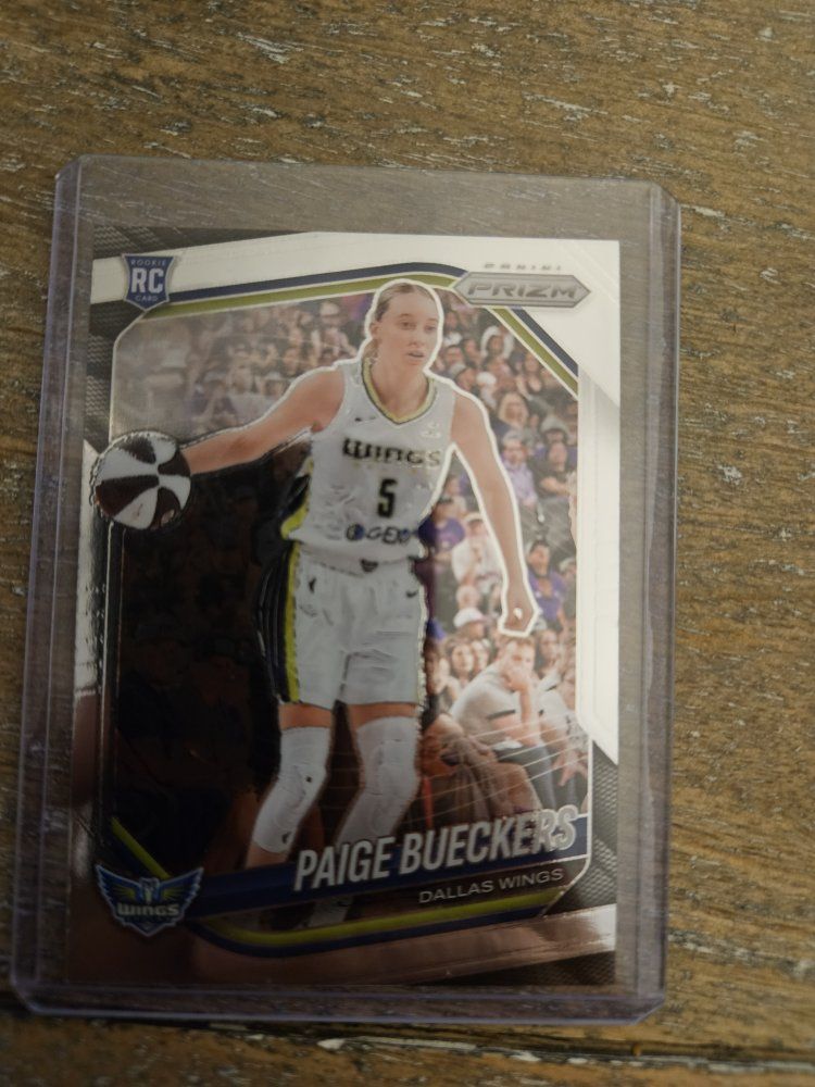 Panini Prizm Paige Bueckers Dallas Wings RC Rookie Card #5 WNBA Basketball Card