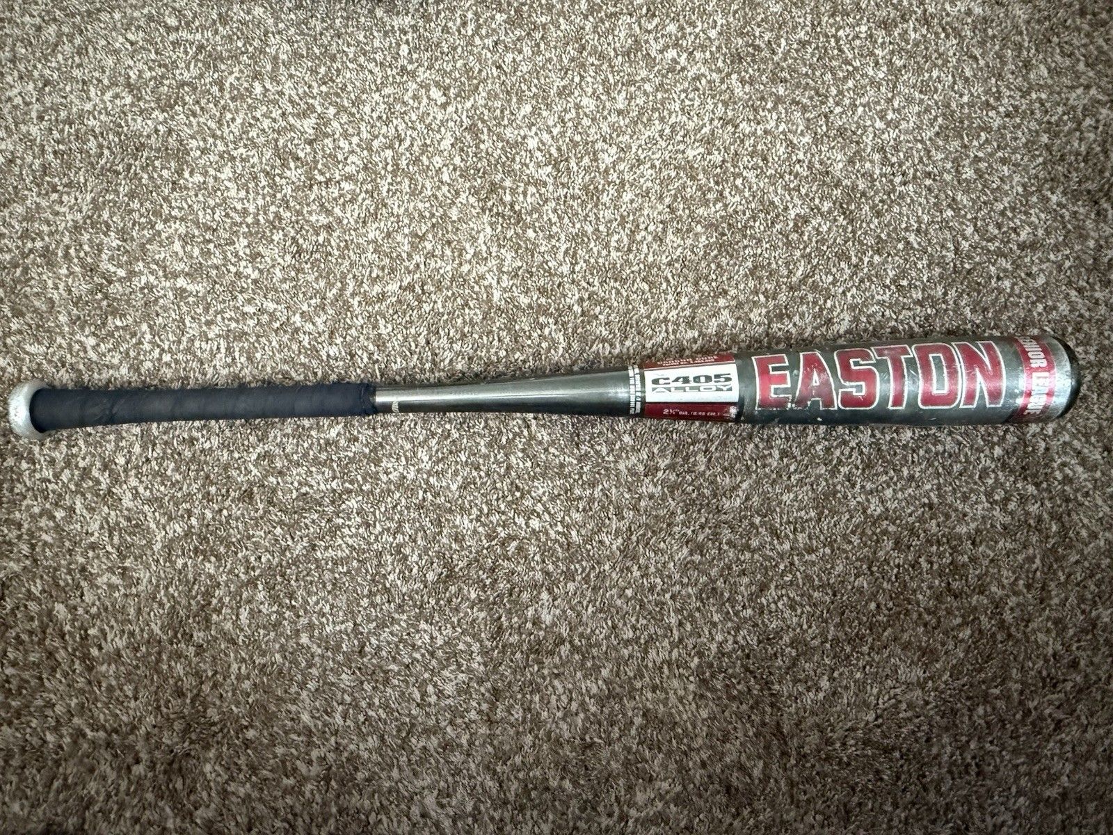 Used Easton Reflex C405E C405 Alloy Maxlite Baseball Bat Silver Red 32in 25oz
