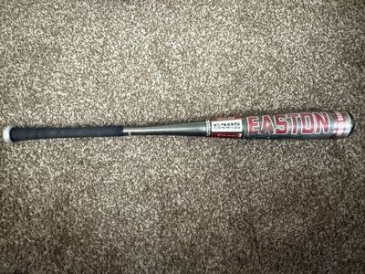 Used Easton Reflex C405E C405 Alloy Maxlite Baseball Bat Silver Red 32in 25oz
