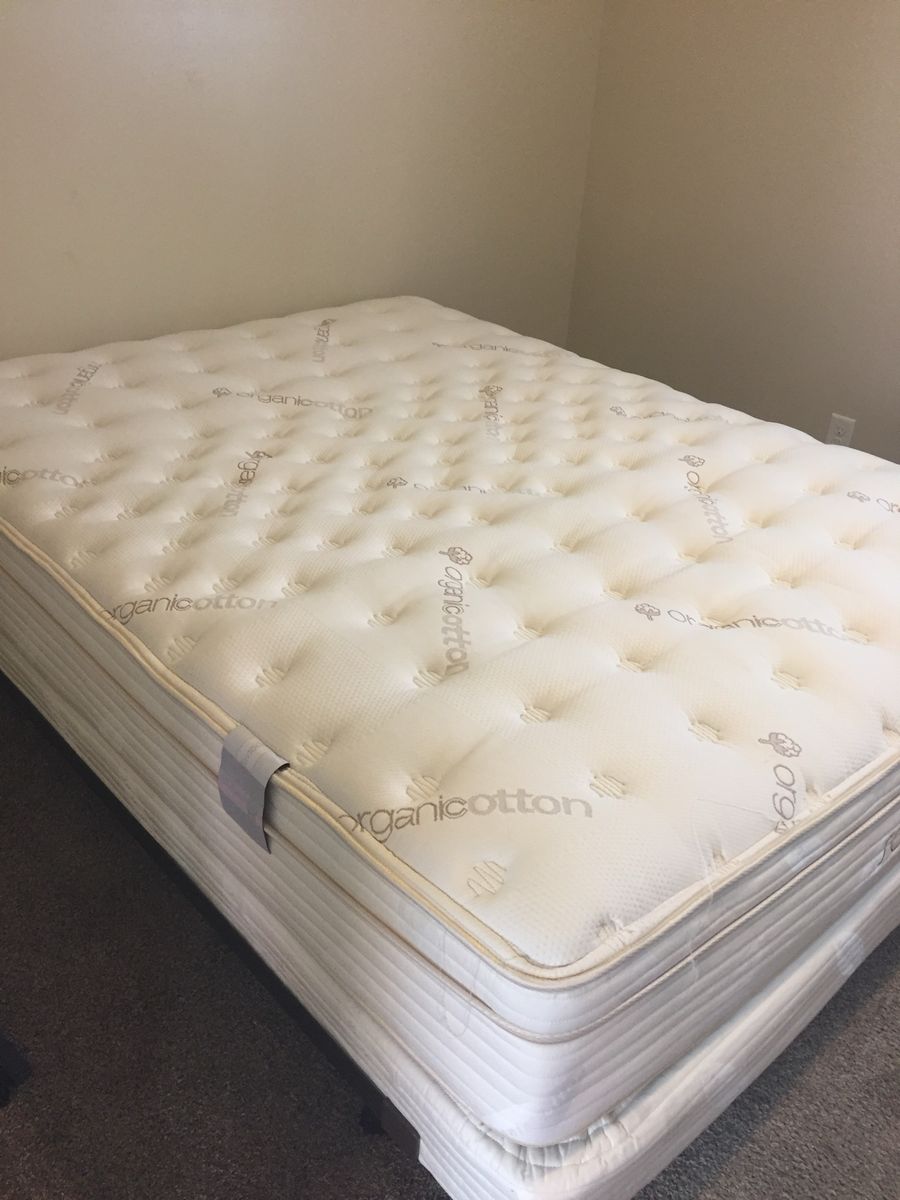 Saatva Queen Mattress and Bed Frame