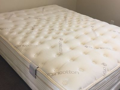 Saatva Queen Mattress and Bed Frame