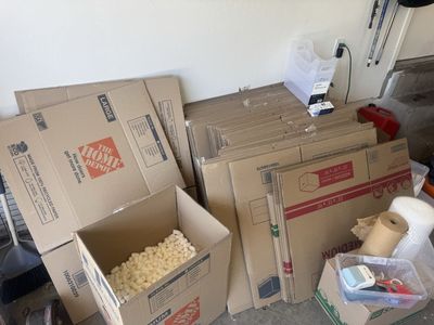 Cardboard boxes