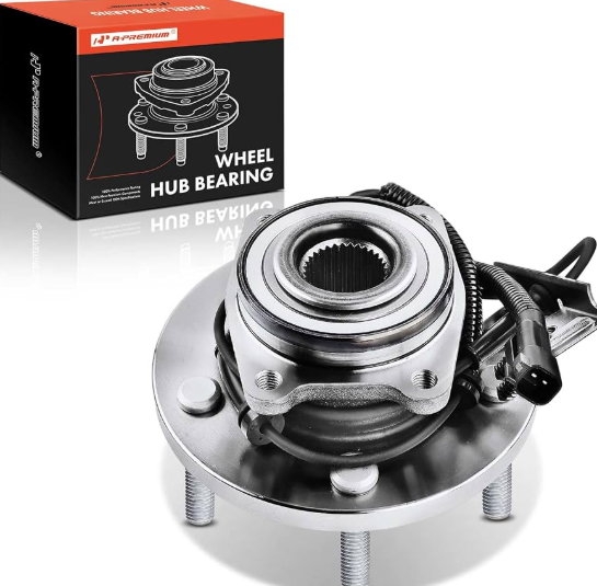 A-Premium Front/Rear Wheel Hub & Bearing Assembly Compatible with Chevy Silverado/GMC Sierra 1500-Section A