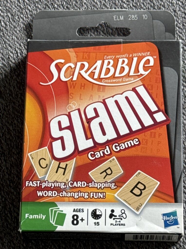 Scrabble Slam Card Game by Parker Brothers $5 New