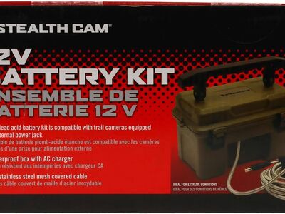 Trail Camera 12V Battery & Box Kit