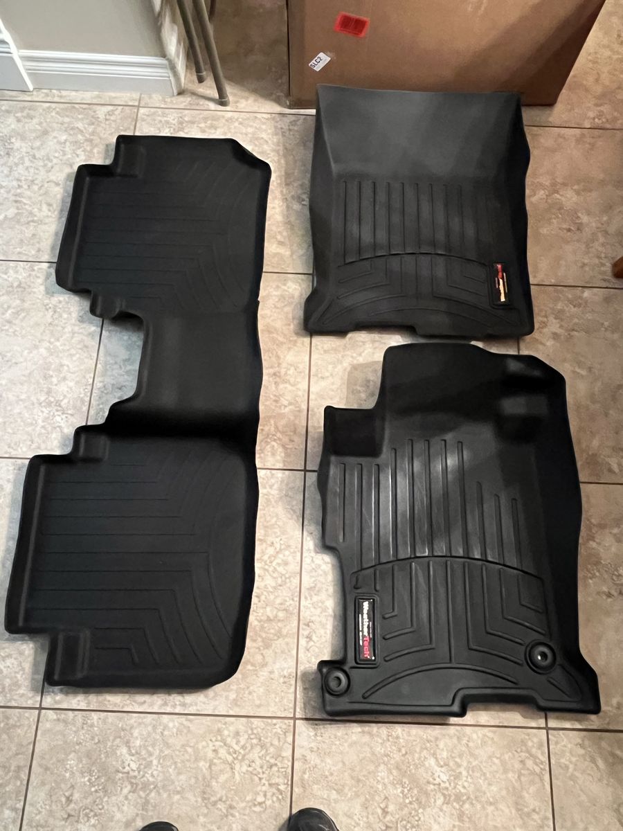 WeatherTech floor mats for Honda Accord