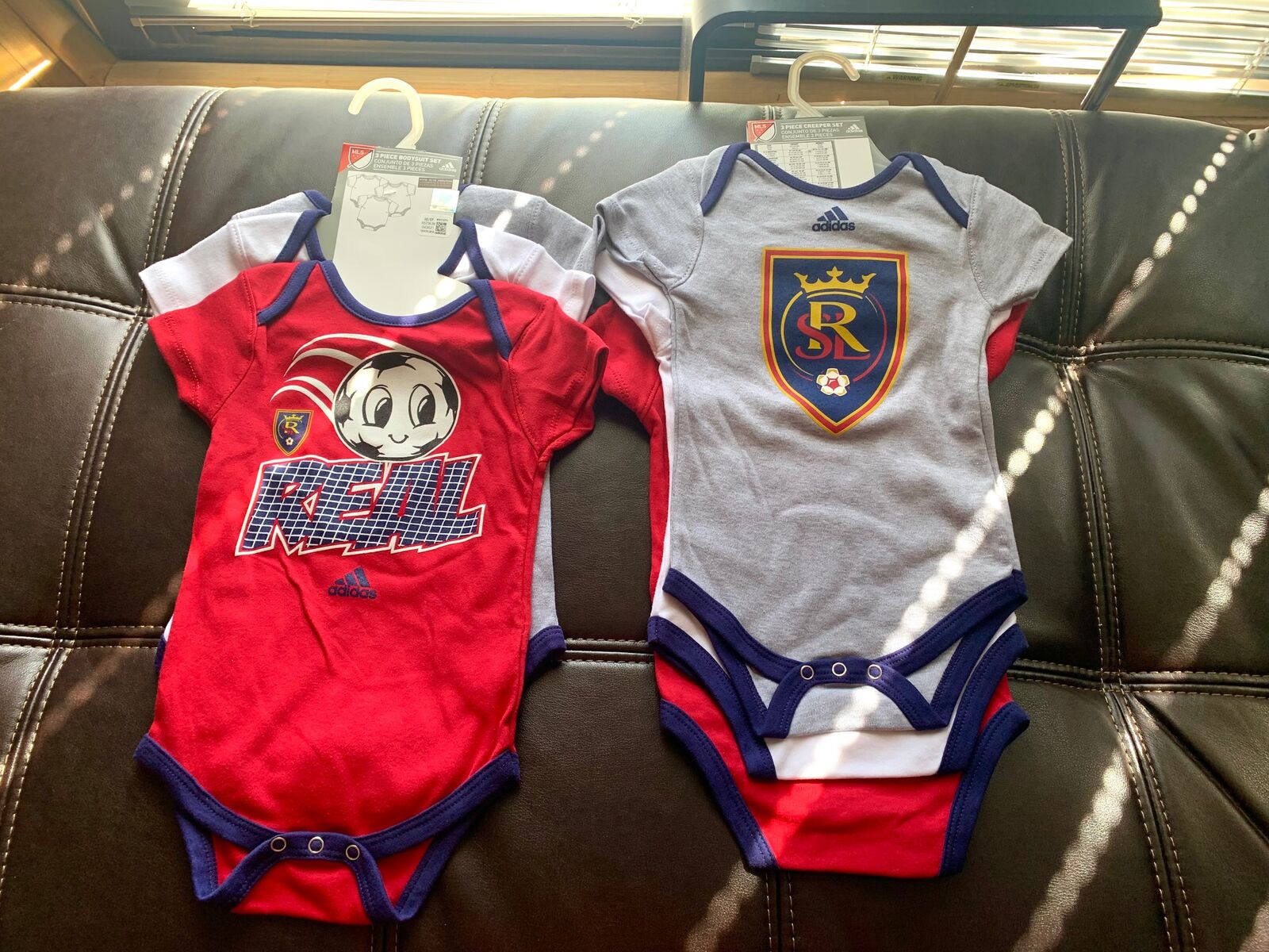 NWT: Real Salt Lake Onesies - Size 12-18 months - $8