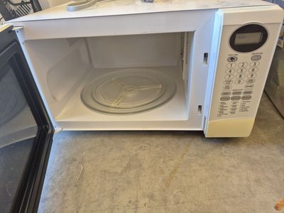 White microwave