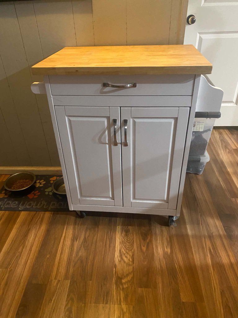 Kitchen rolling Cart / Storage Cabinet