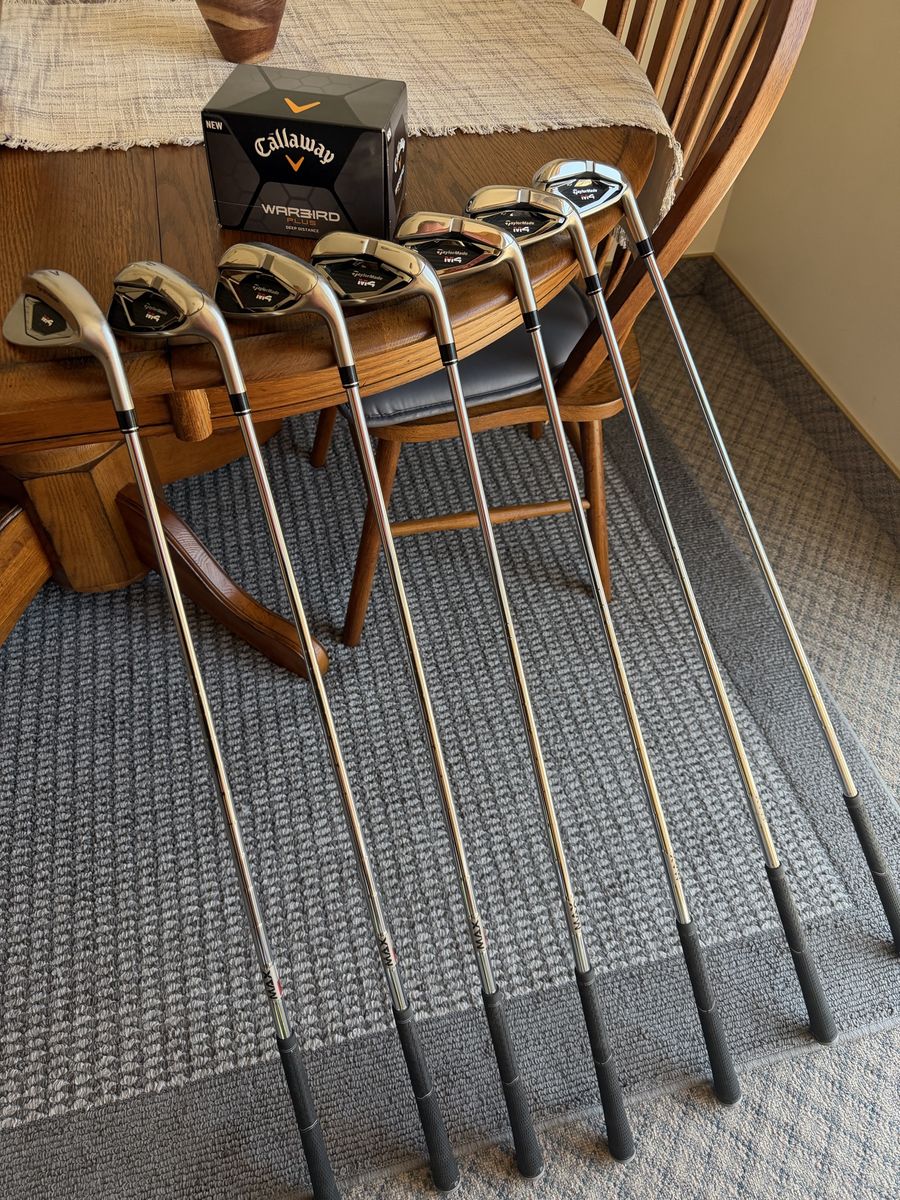 TaylorMade Golf clubs!