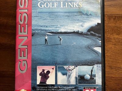 Sega Genesis Pebble Beach Golf Links