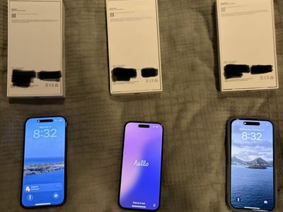 2 iPhone 15 Pros & 1 iPhone 15 128gb Unlocked