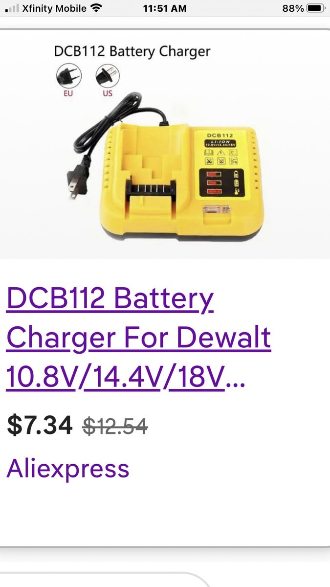 Dewalt Battery Charger