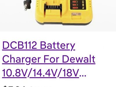 Dewalt Battery Charger