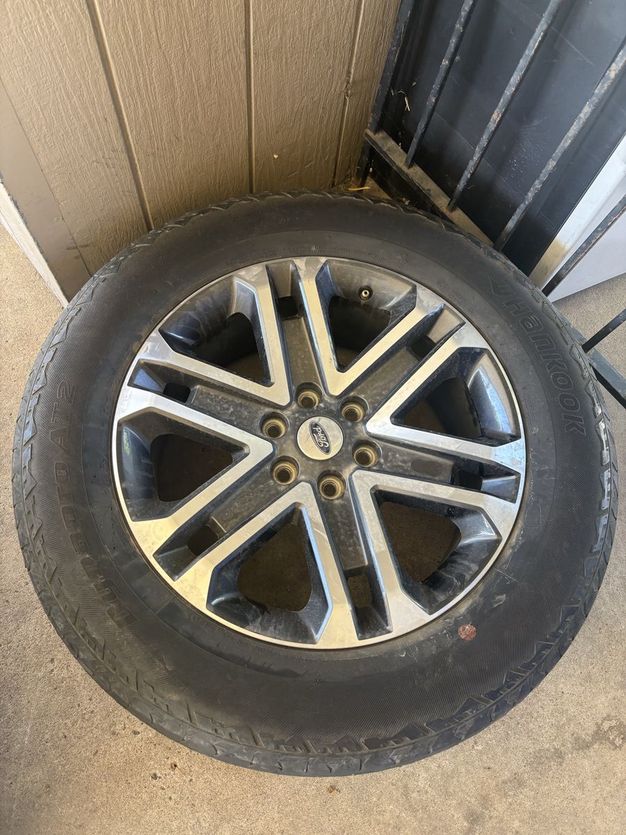 20” F-150 Wheels and Tires