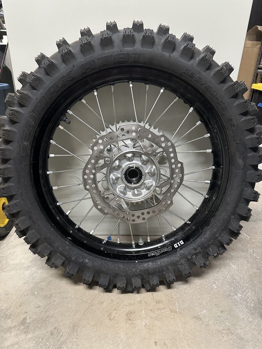 Brand New Wheel Set — 2019 Honda CRF450 | D.I.D DirtStar + Tires