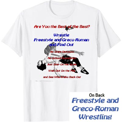 Best of the Best Freestyle & Greco-Roman Wrestling T-Shirt