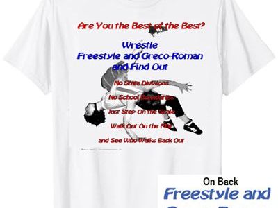 Best of the Best Freestyle & Greco-Roman Wrestling T-Shirt
