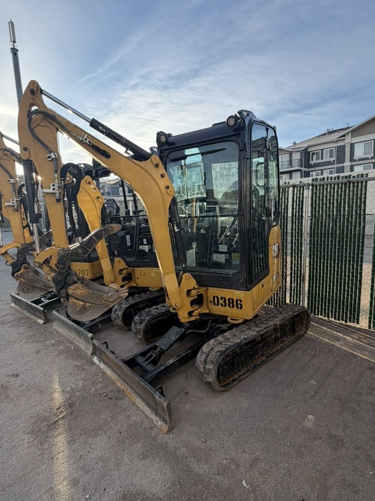 20 Class, 2 Ton Mini Ex For Rent - Cat 301.8 and 302
