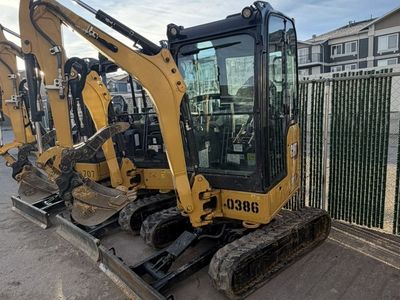 20 Class, 2 Ton Mini Ex For Rent - Cat 301.8 and 302