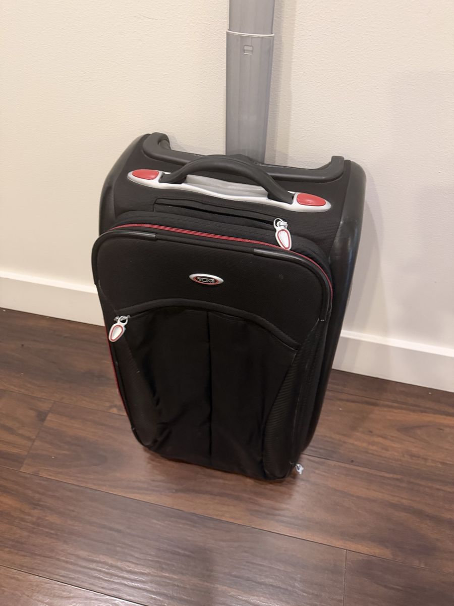 Tumi T3 Suitcase Transporter Ducati Black Red Whee