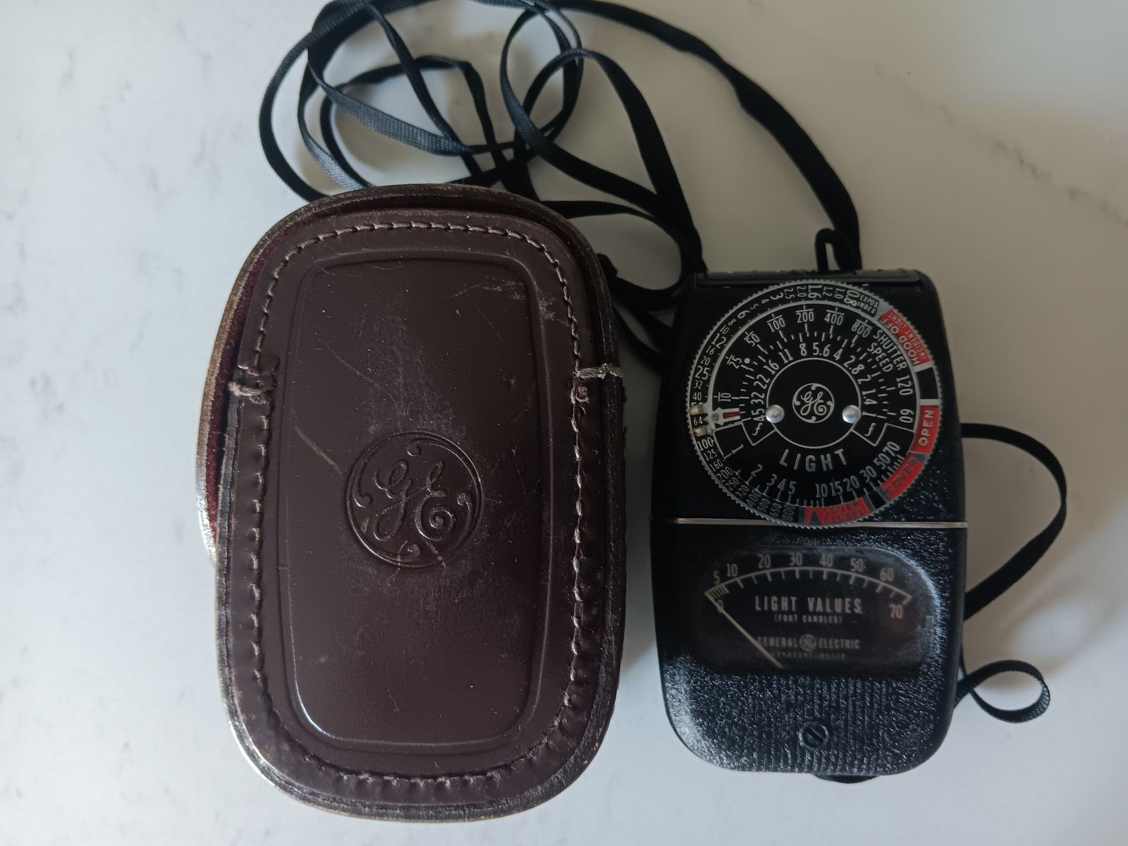 Vintage 1940's GE Type DW-58  Photographic Exposure Meter