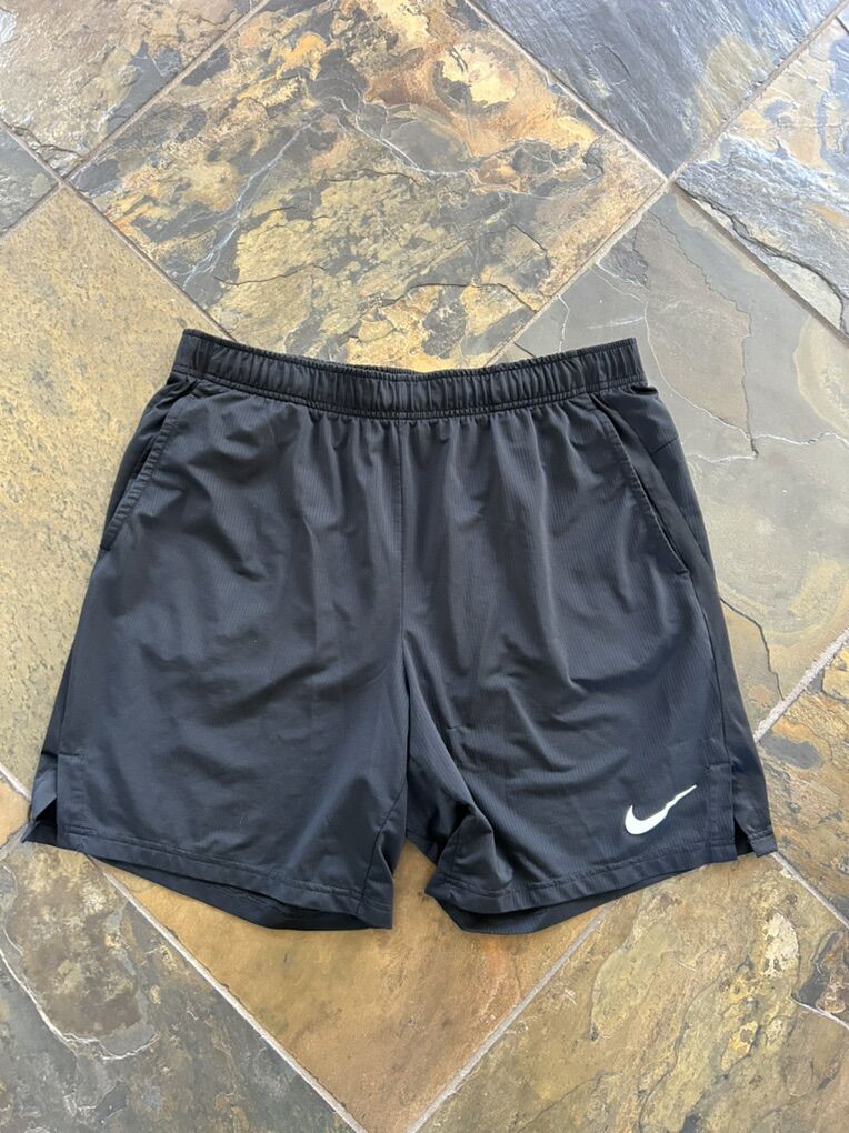 Nike Dri-fit Black 7 Unlined Shorts Mens XL