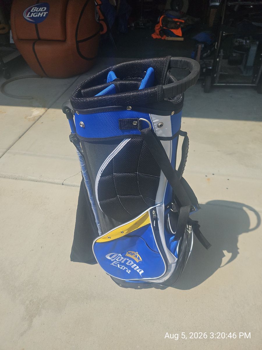 Corona Extra Blue Golf Stand Bag Dual Strap