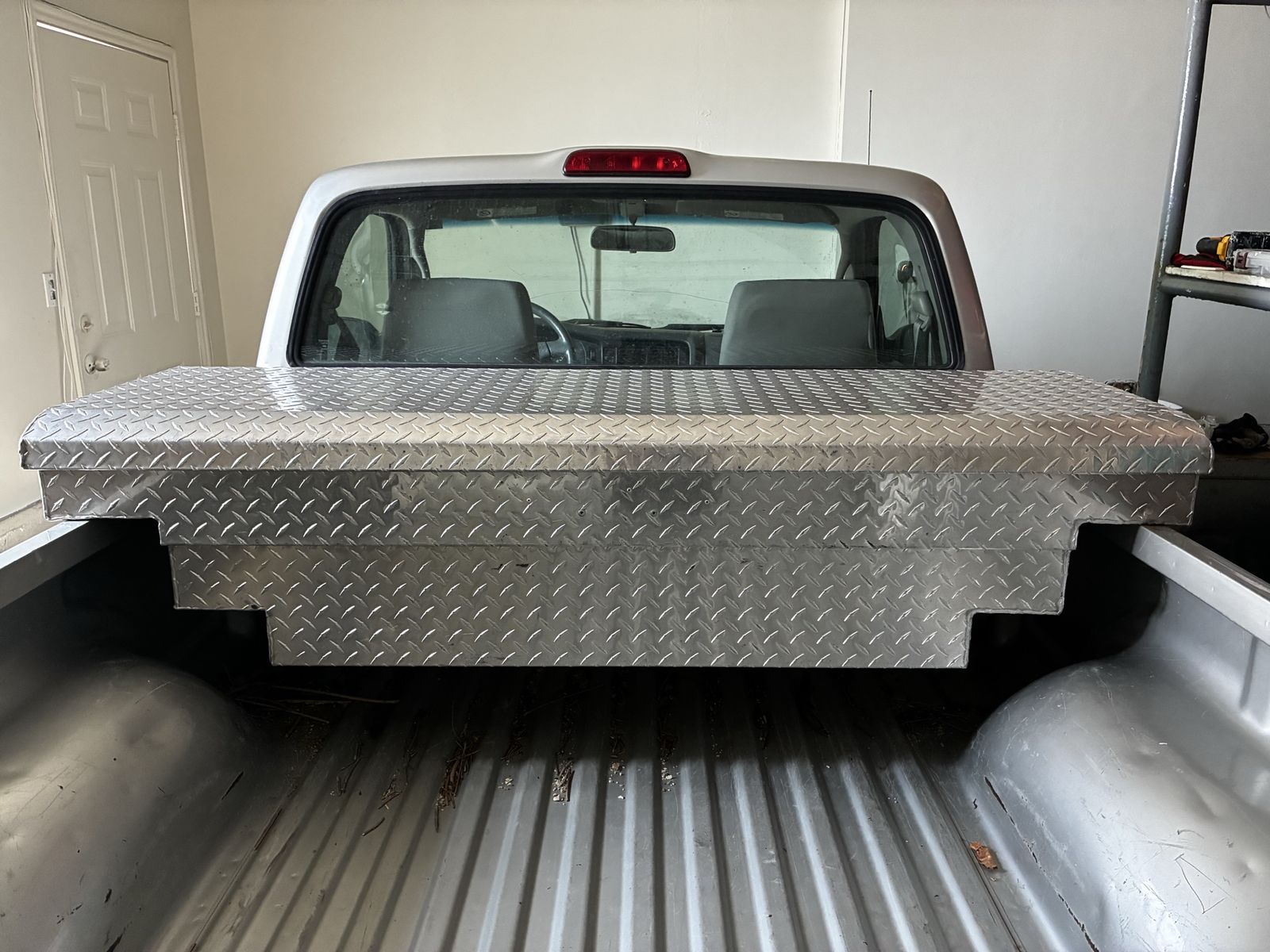 Delta Pro Diamond Plate Crossover Truck Bed Tool Box