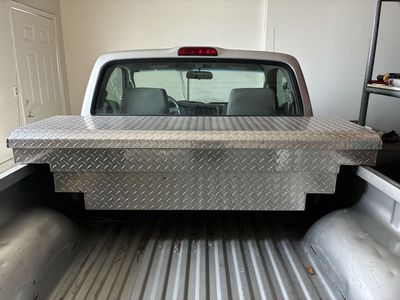 Delta Pro Diamond Plate Crossover Truck Bed Tool Box