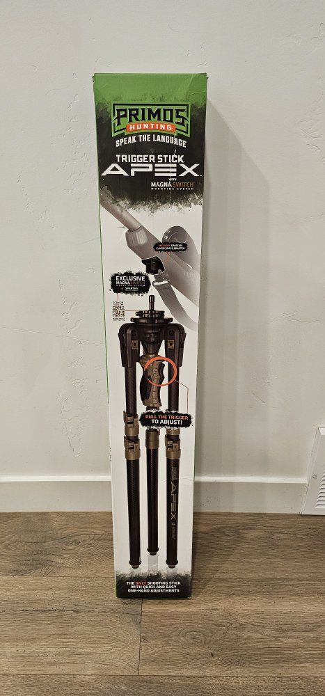 Primos Trigger Stick Apex Carbon Fiber Shooting Tripod