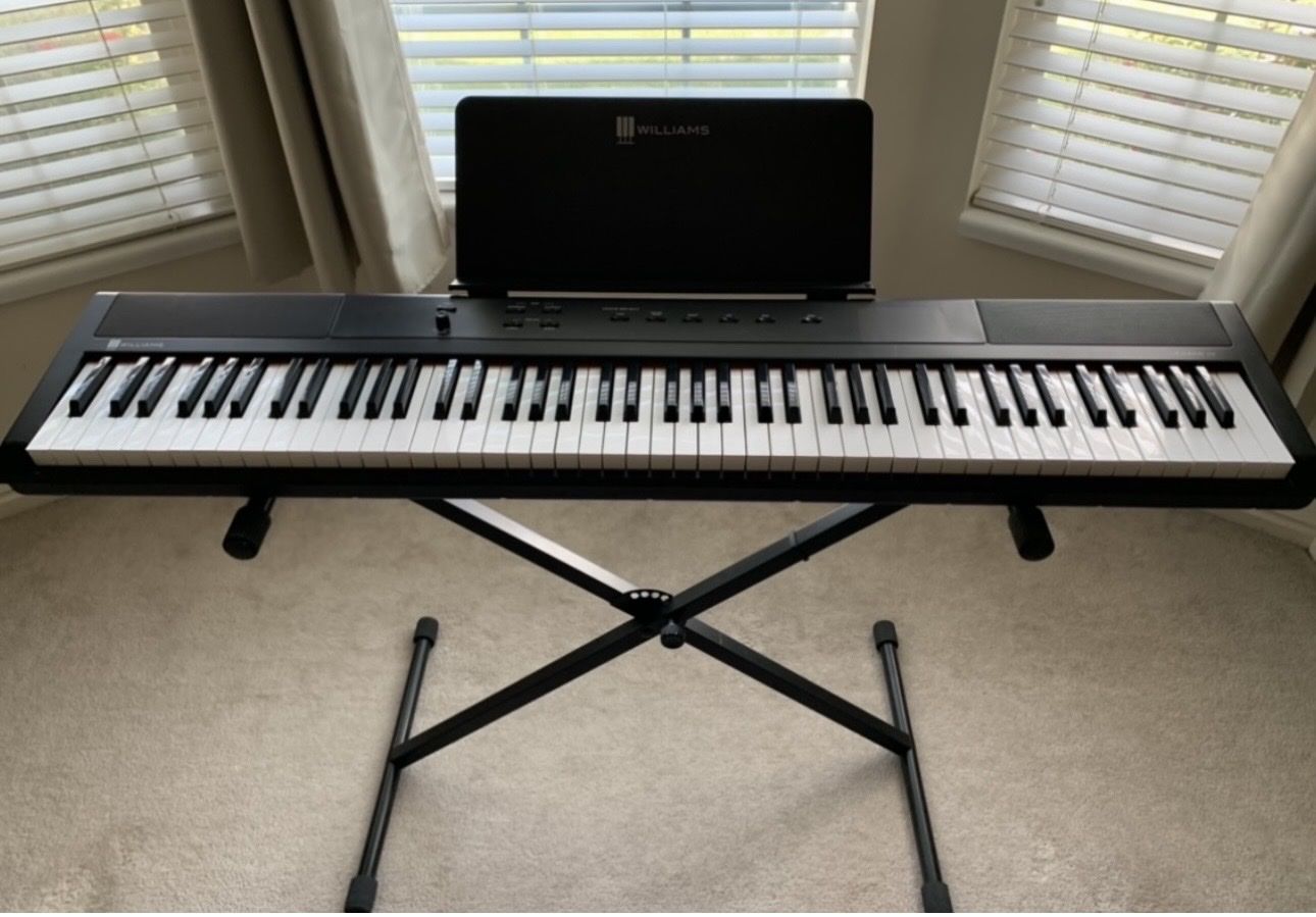 88 Touch-Sensitive Key Digital Piano, Bluetooth  & ETC