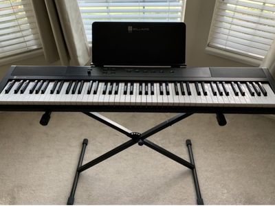 88 Touch-Sensitive Key Digital Piano, Bluetooth & ETC