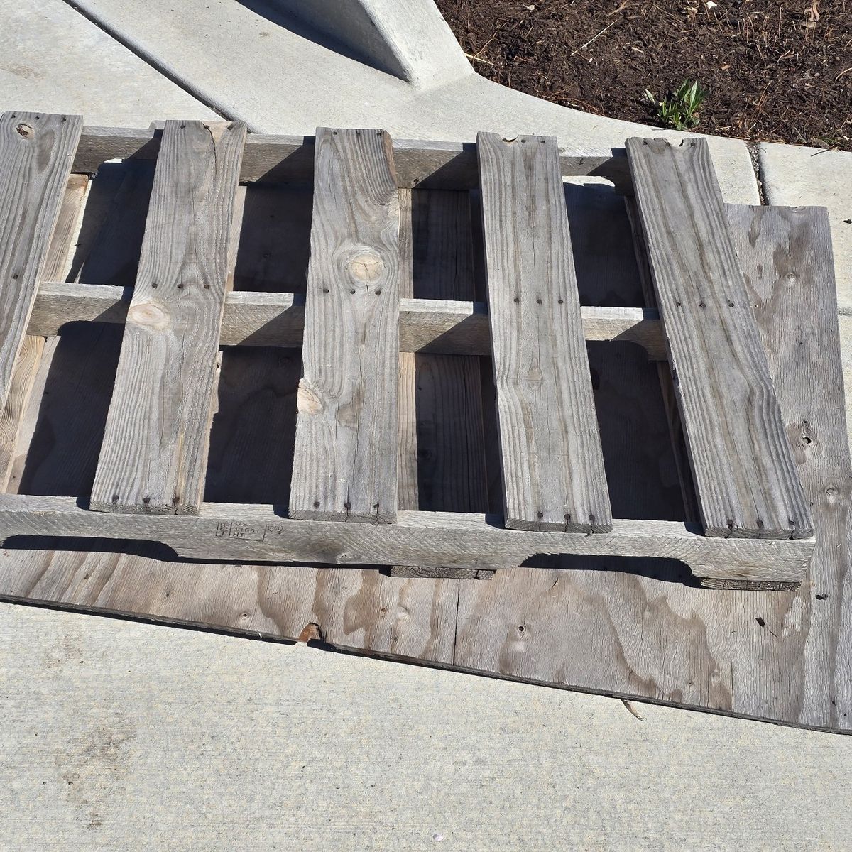 pallet - craft supplies - old wood