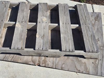 pallet - craft supplies - old wood