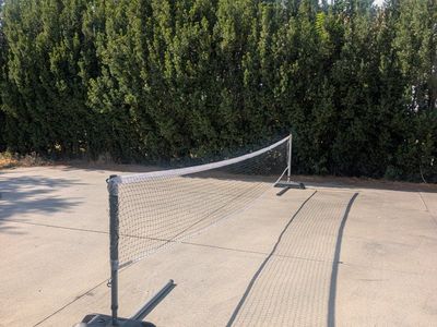 Lifetime Portable Adjustable Badminton, Volleyball, pickleball Net with Bases