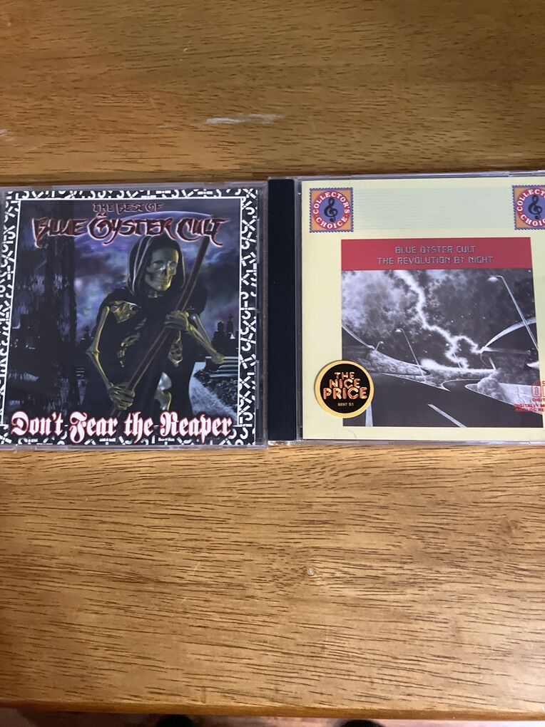 Set Of 2 Blue Oyster Cult CDs