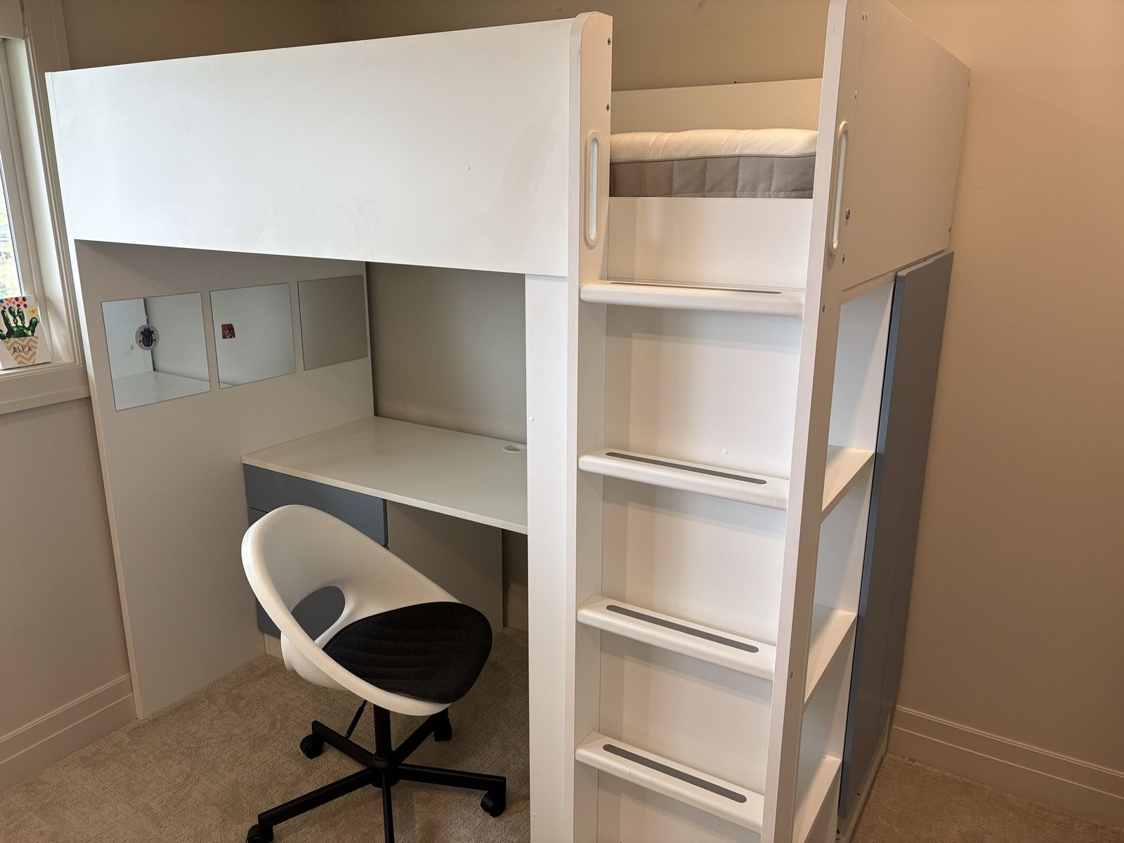 IKEA smastad loft bunk bed and desk