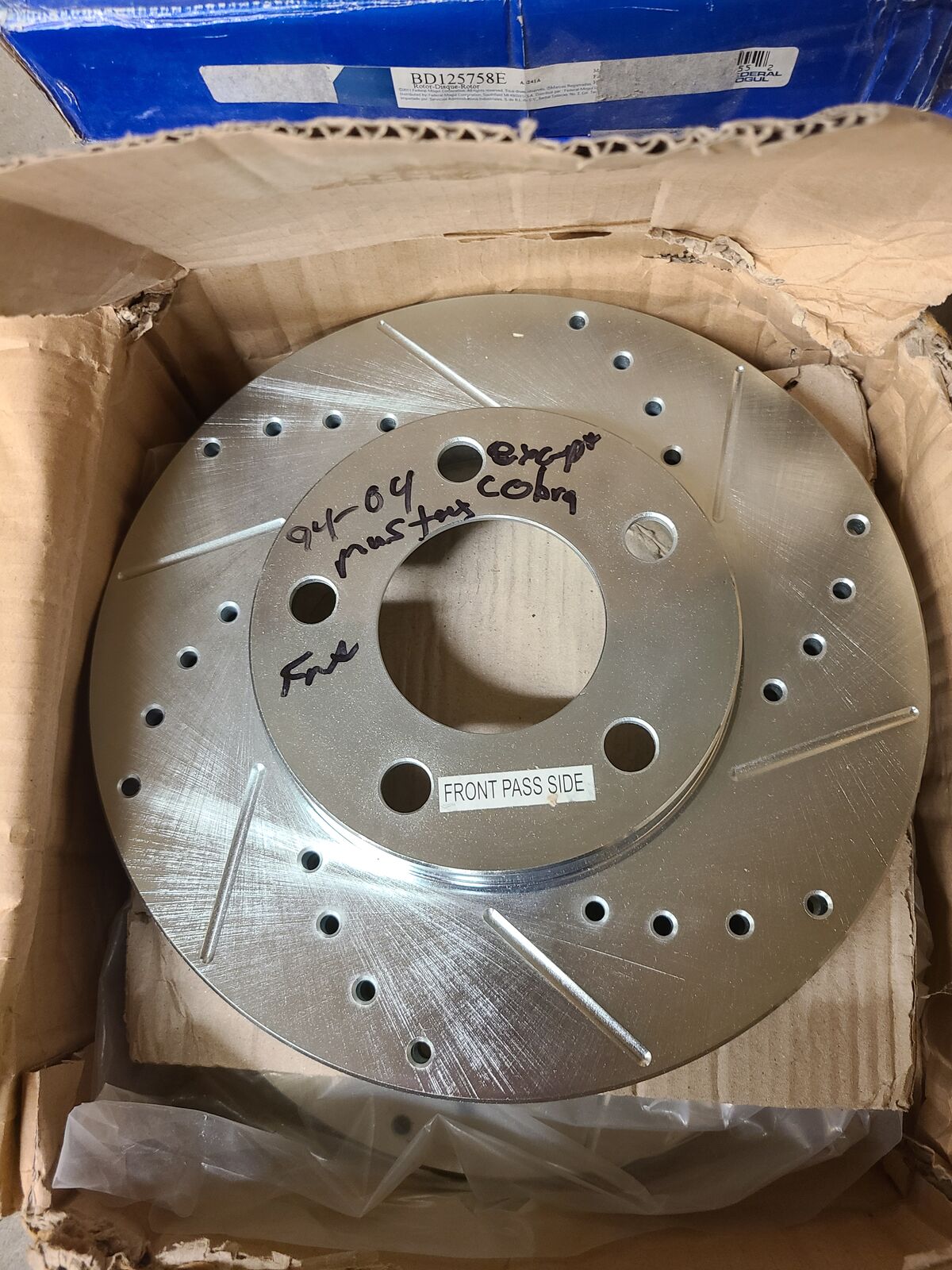 94-04 Mustang front rotors